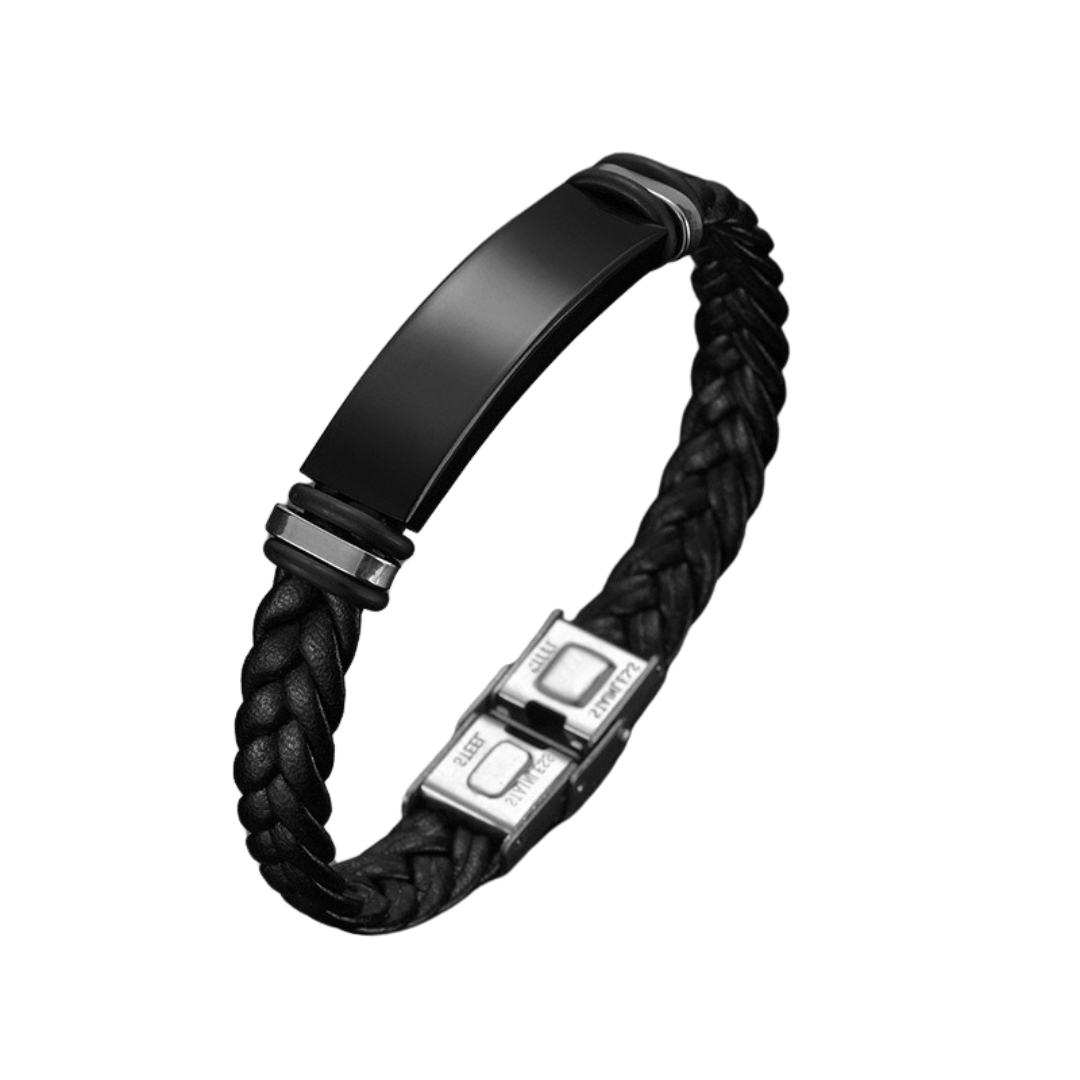 Armband Braided Noir