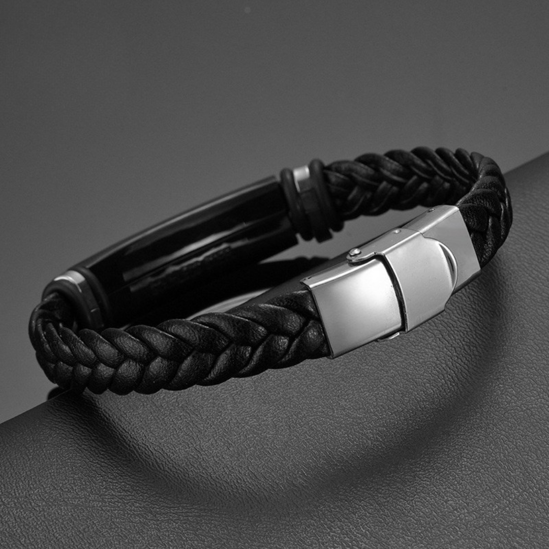 Armband Braided Noir
