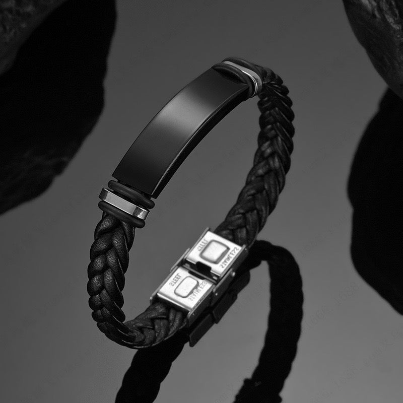Armband Braided Noir
