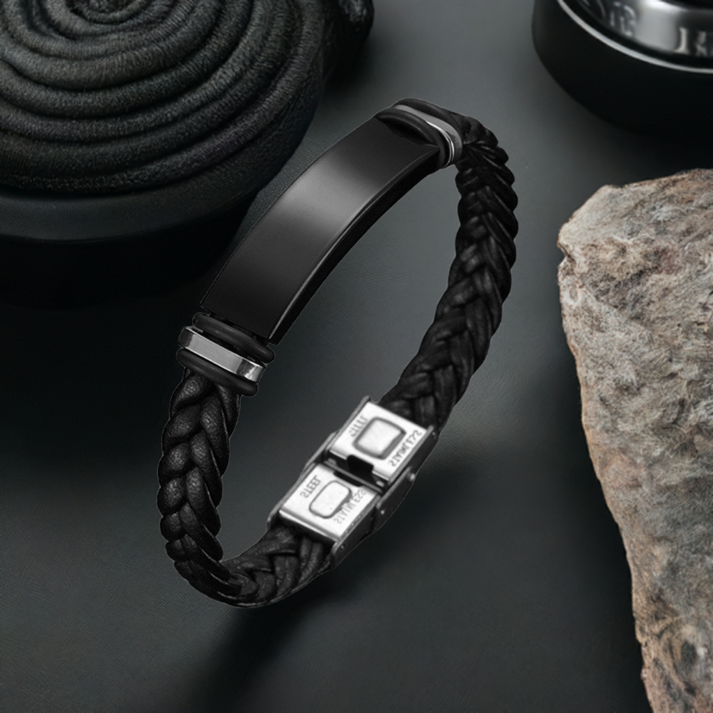 Armband Braided Noir