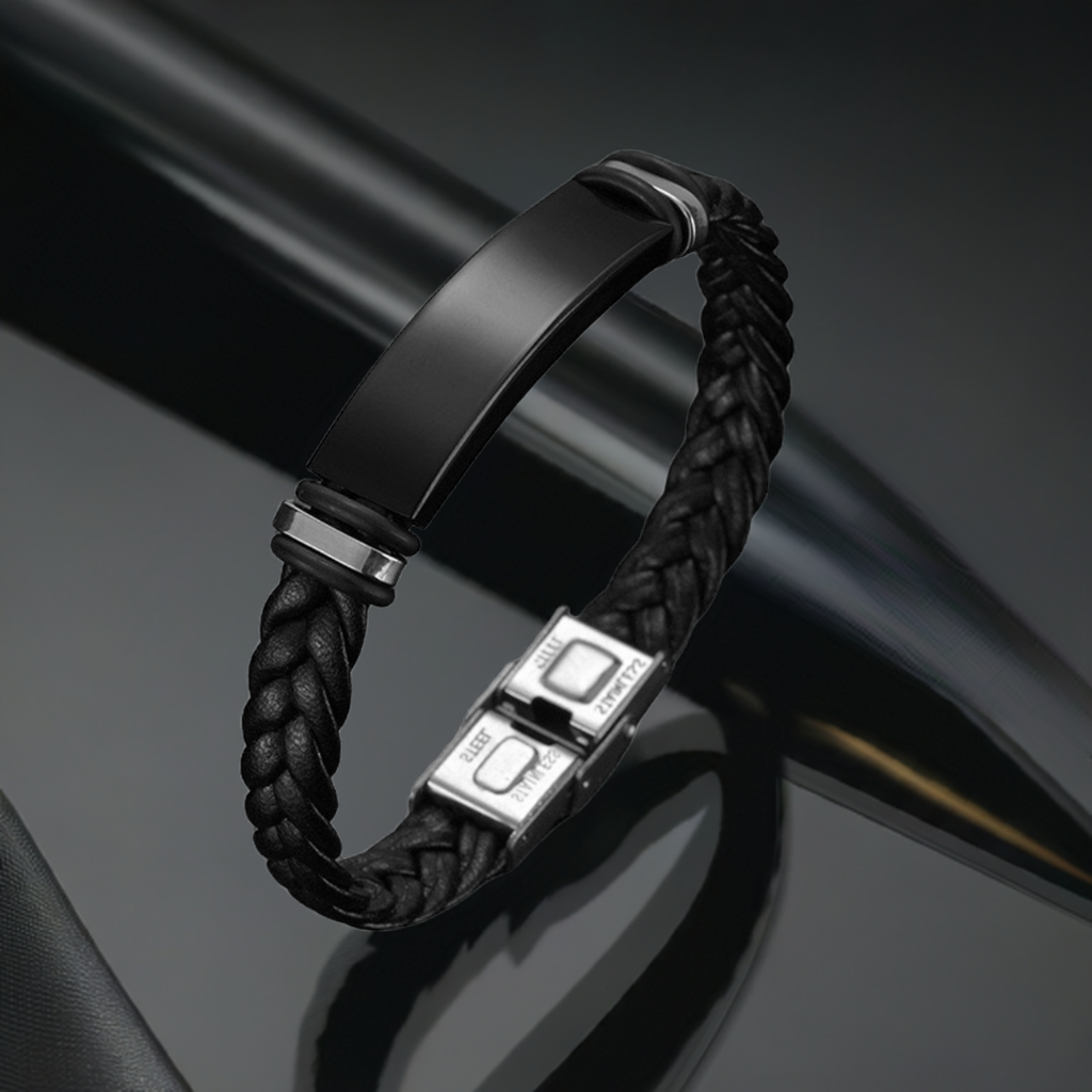 Armband Braided Noir