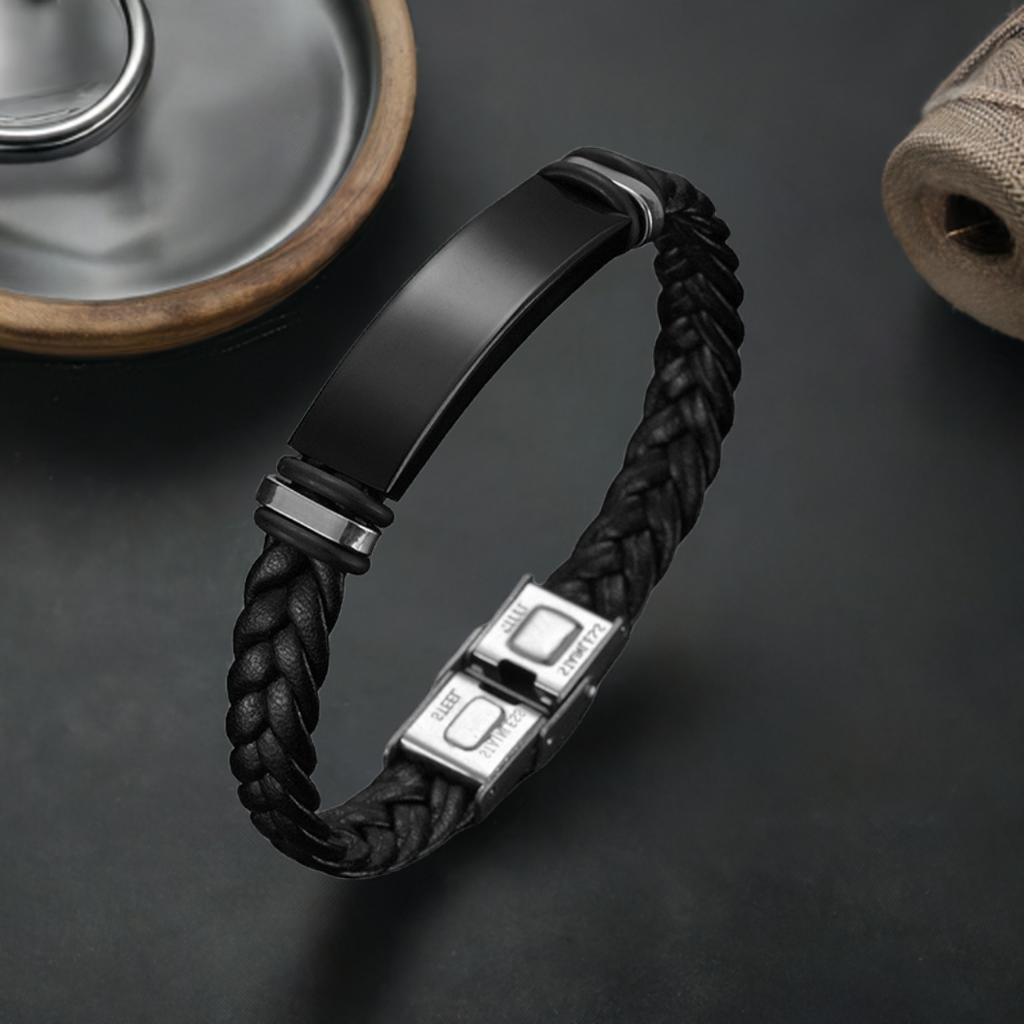 Armband Braided Noir