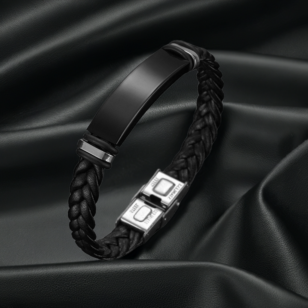Armband Braided Noir