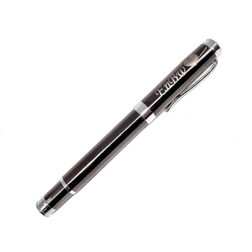Silber Lux / Text/Logo Stift