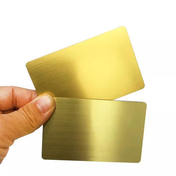 Visitenkarte Golden Imprint