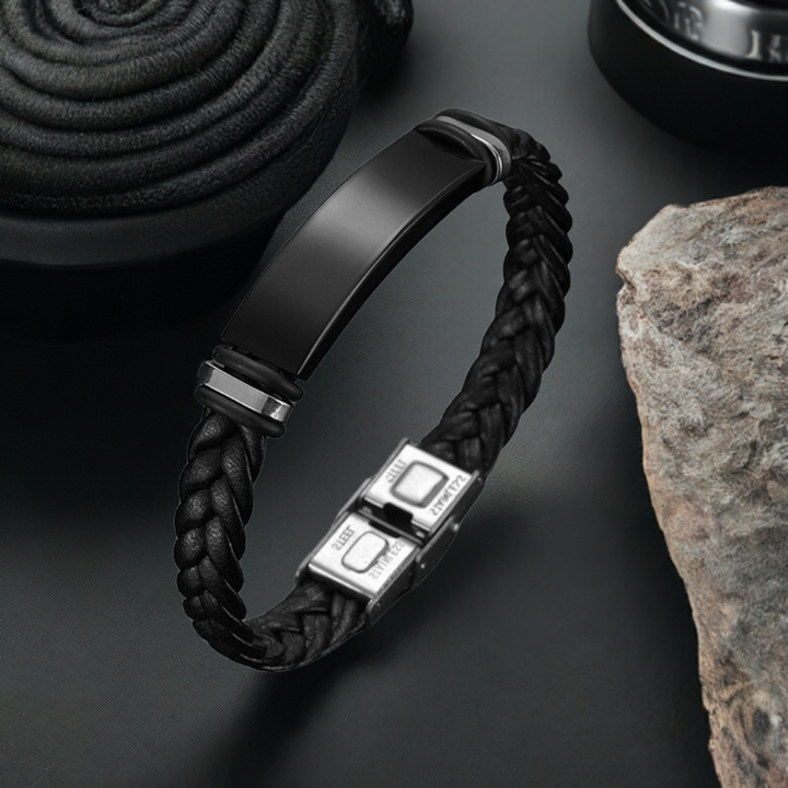 Armband Braided Noir